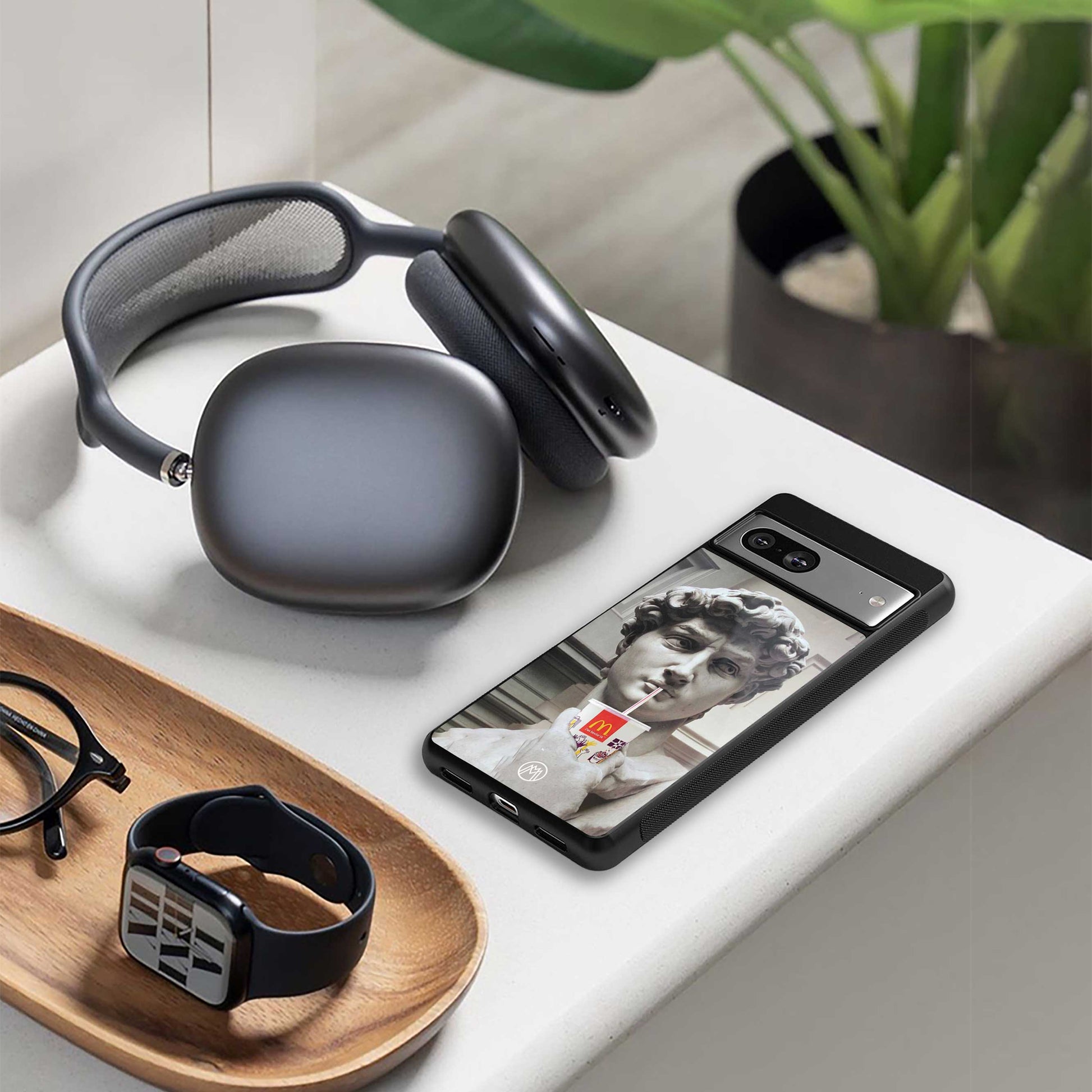 mc david back phone cover | glass case for samsung galaxy s25