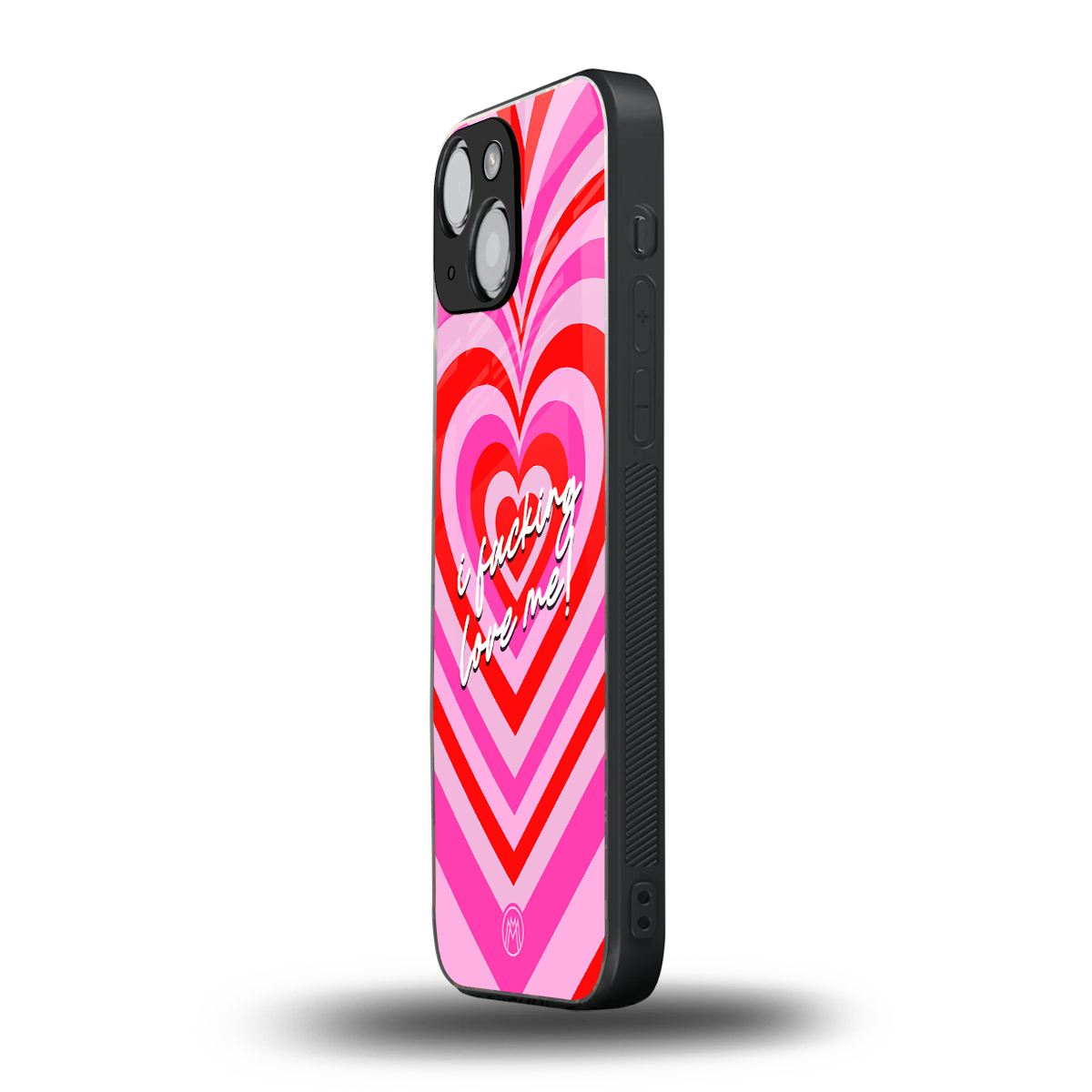 me first back phone cover | glass case for iphone 13 mini
