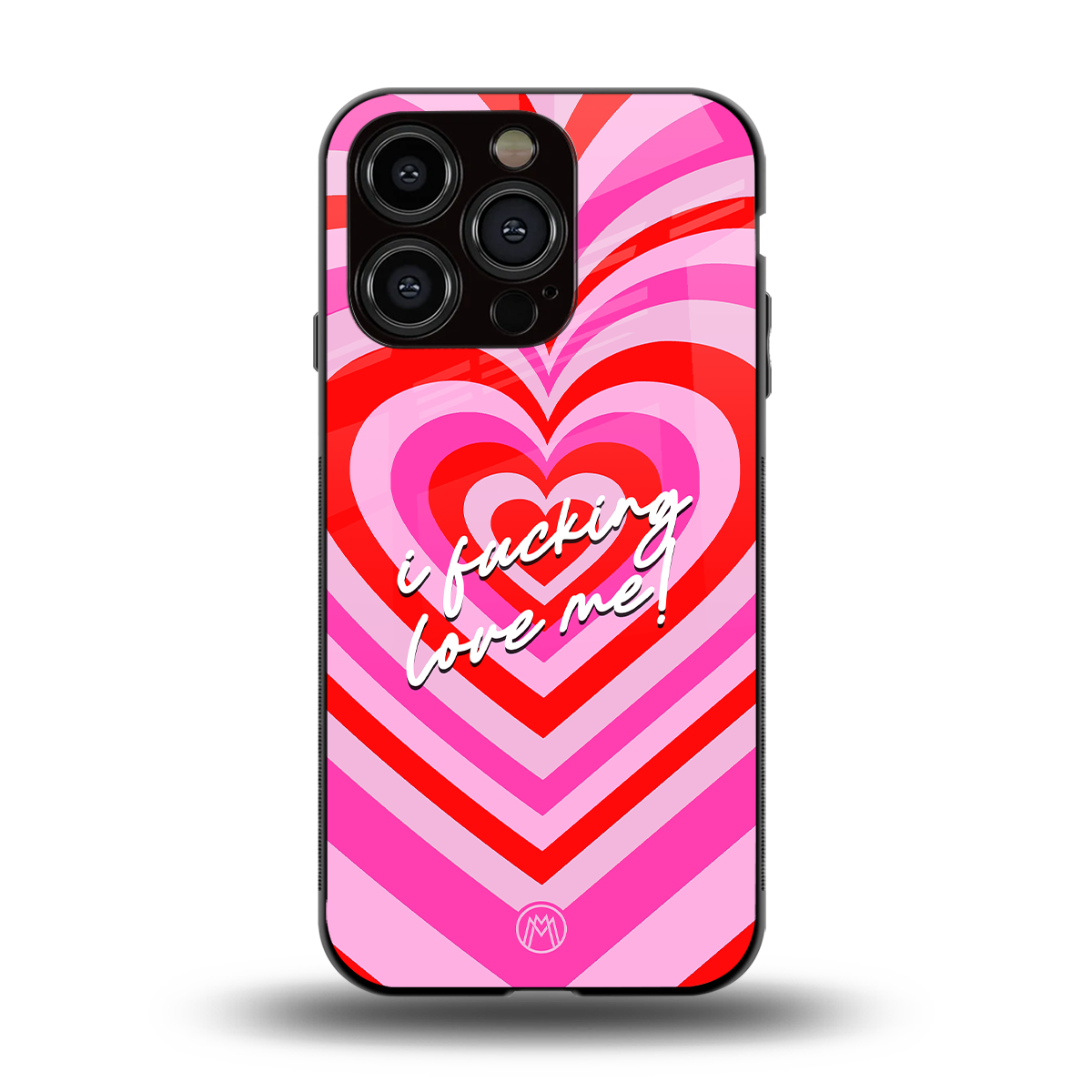 me first back phone cover | glass case for iphone 14 pro
