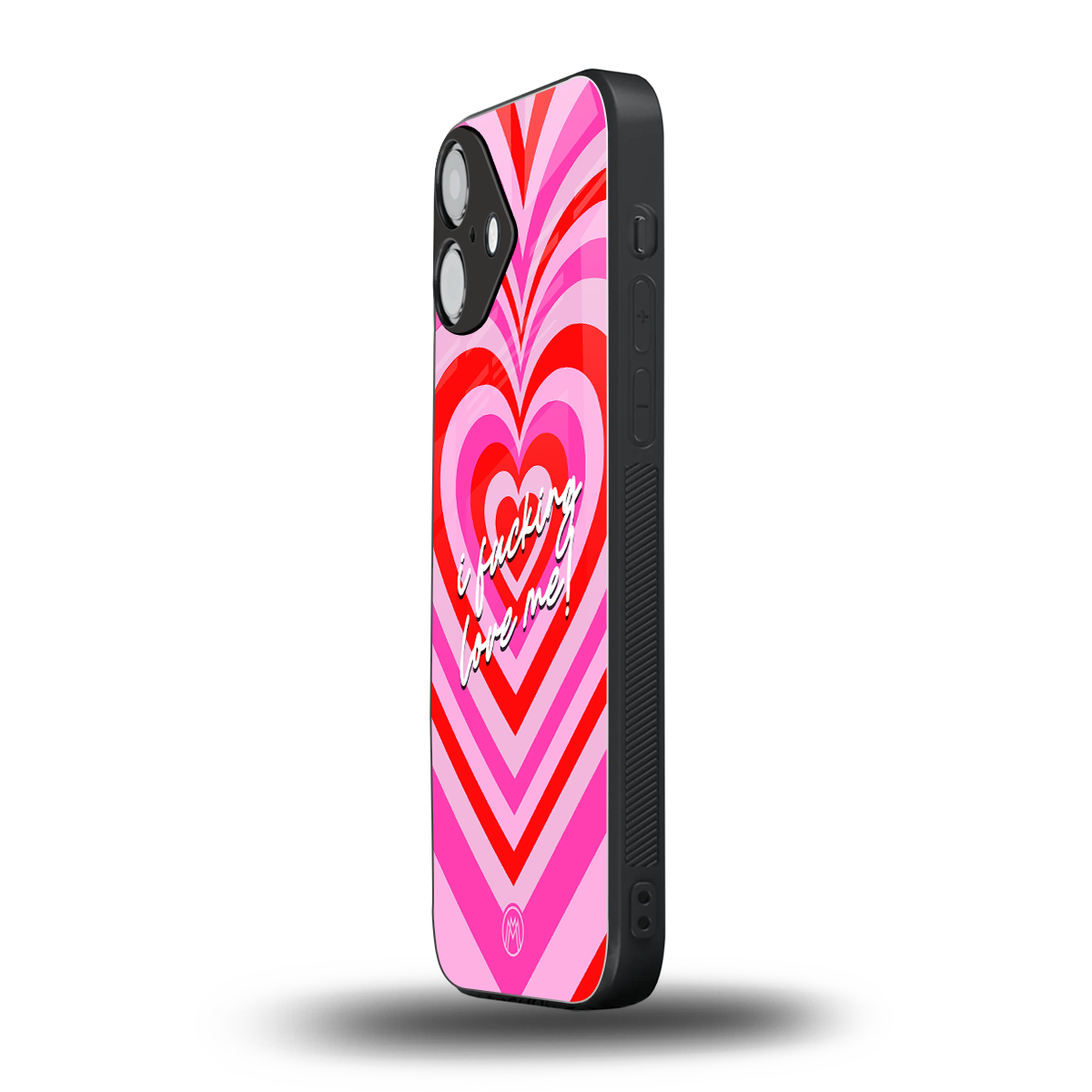 me first back phone cover | glass case for iphone 16 plus