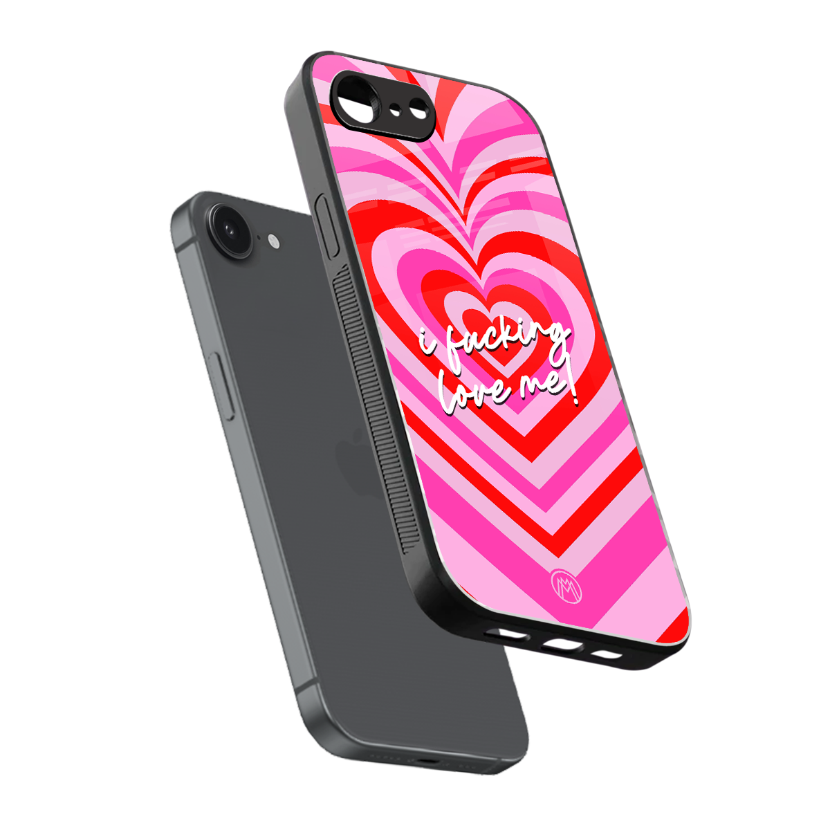 me first back phone cover | glass case for iphone 16e