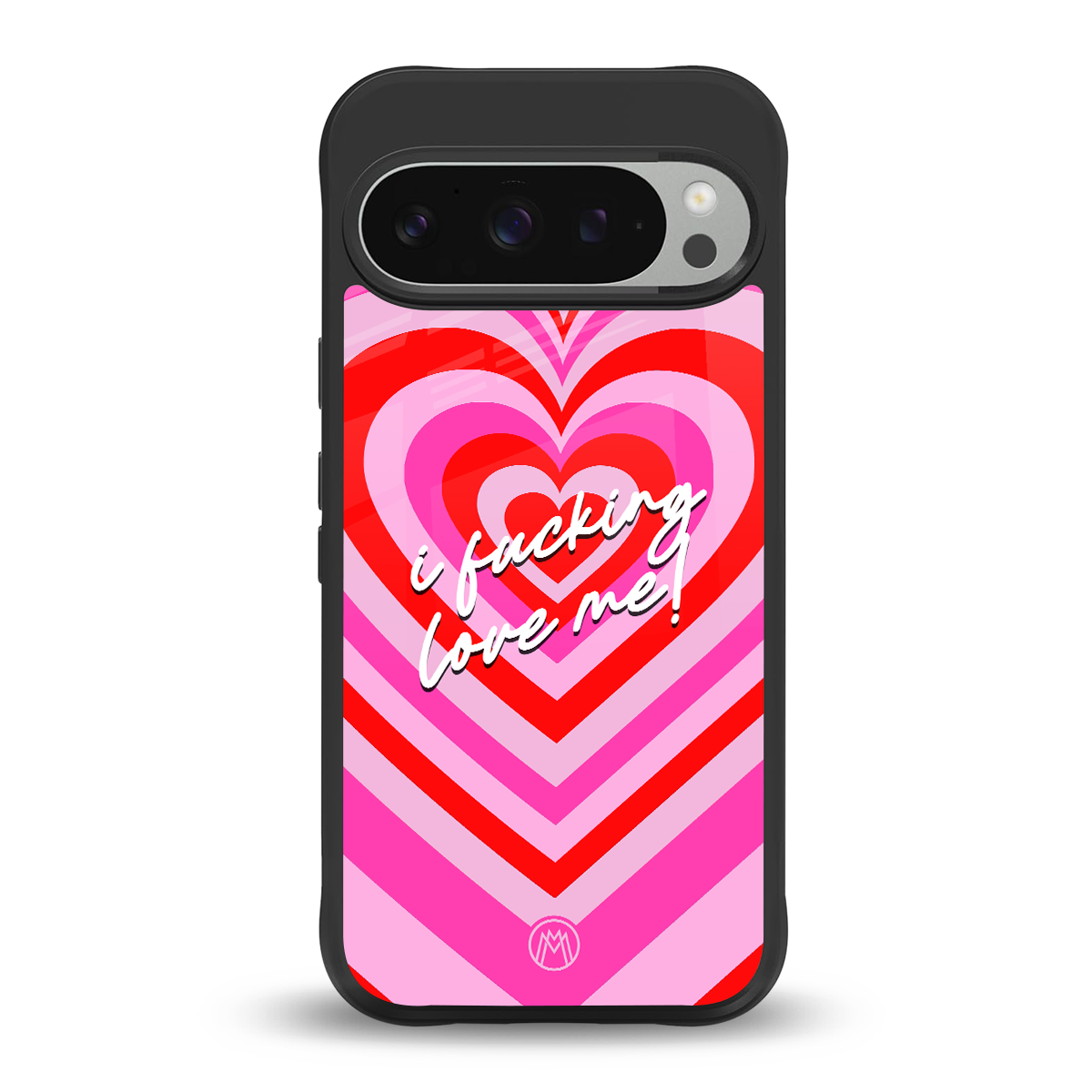 me first back phone cover | glass case for google pixel 9 pro