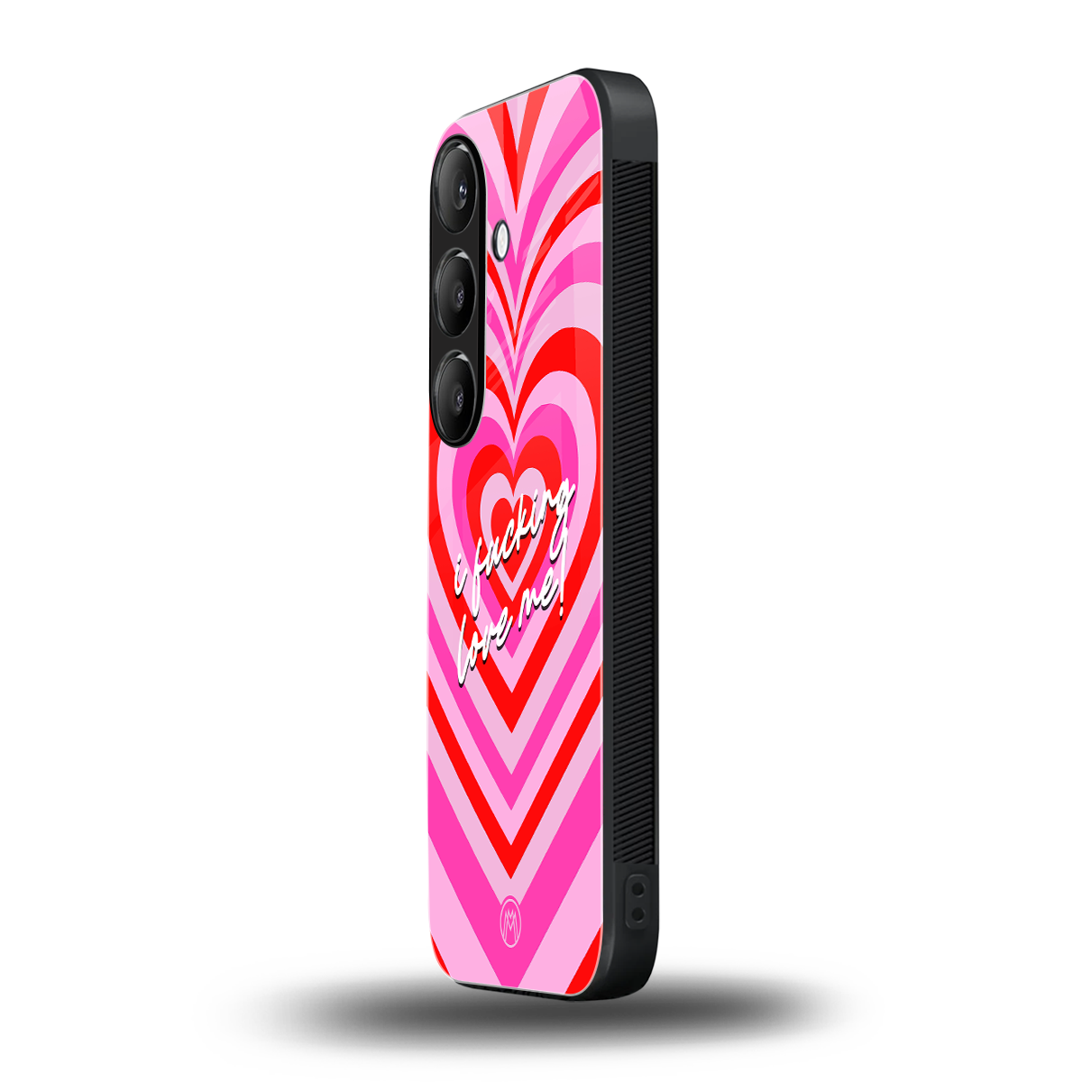 me first back phone cover | glass case for samsung galaxy s25 plus