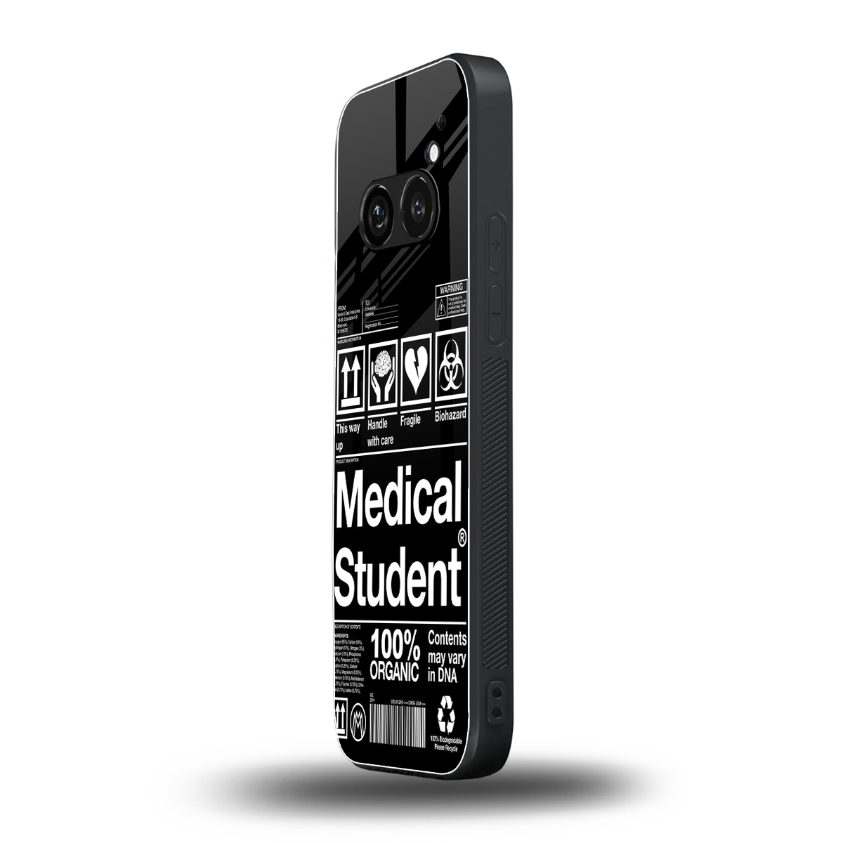 medical student back phone cover | glass case for nothing phone 2a