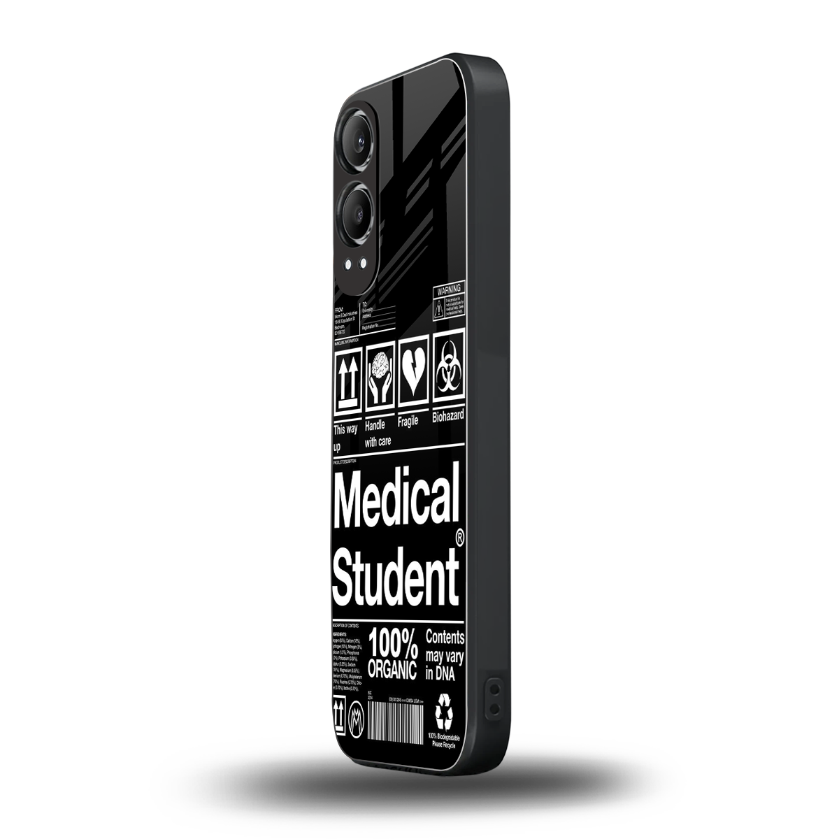 medical student back phone cover | glass case for oneplus nord ce 4 lite