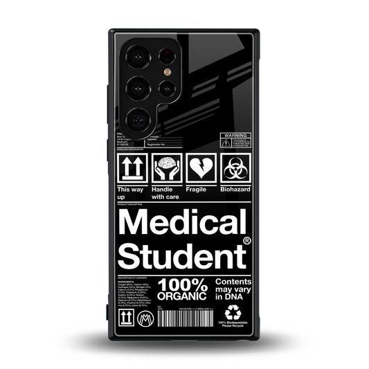 medical student back phone cover | glass case for samsung galaxy s24 ultra