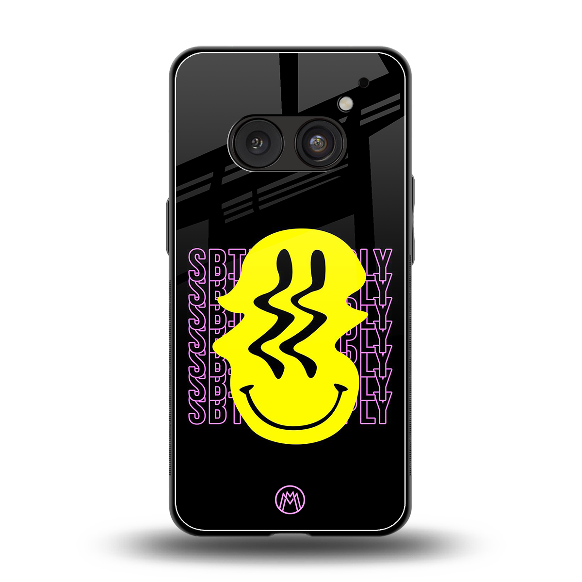 melt smile back phone cover | glass case for nothing phone 2a