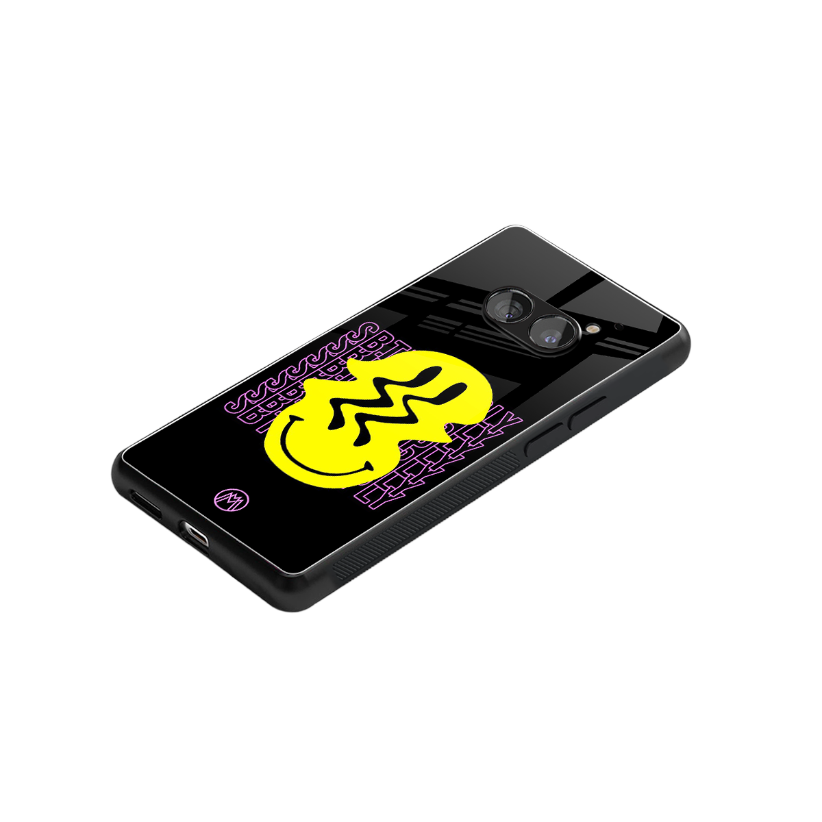 melt smile back phone cover | glass case for nothing phone 2a