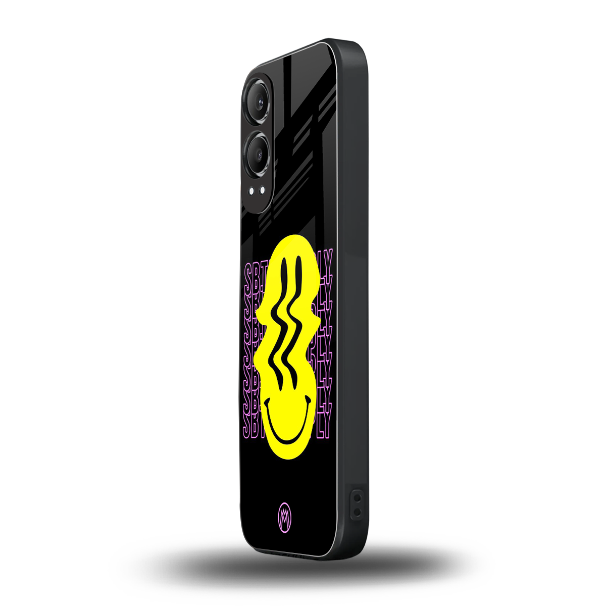 melt smile back phone cover | glass case for oneplus nord ce 4 lite