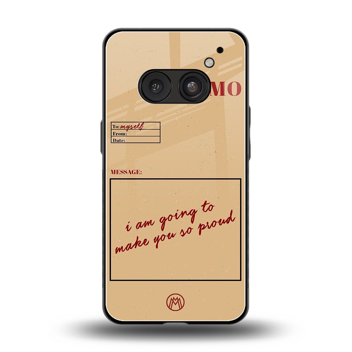 memo back phone cover | glass case for nothing phone 2a