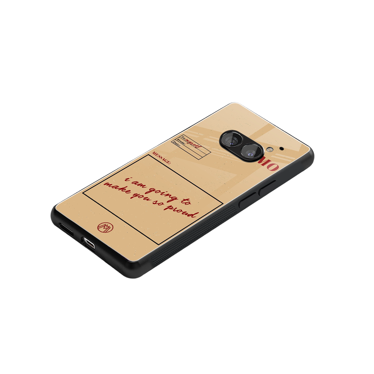 memo back phone cover | glass case for nothing phone 2a