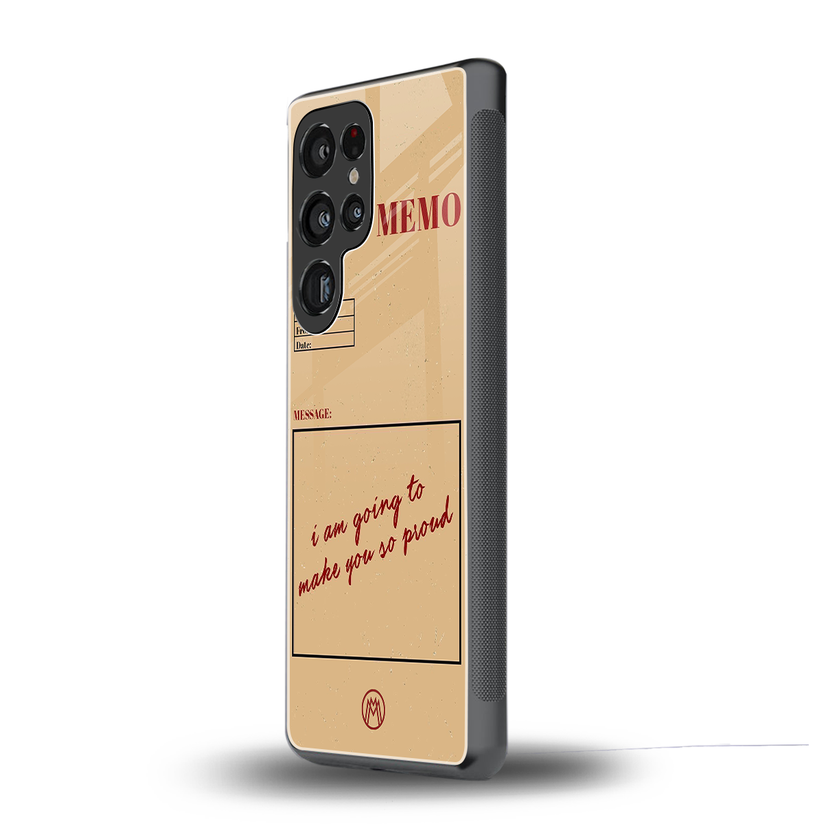 memo back phone cover | glass case for samsung galaxy s25 ultra