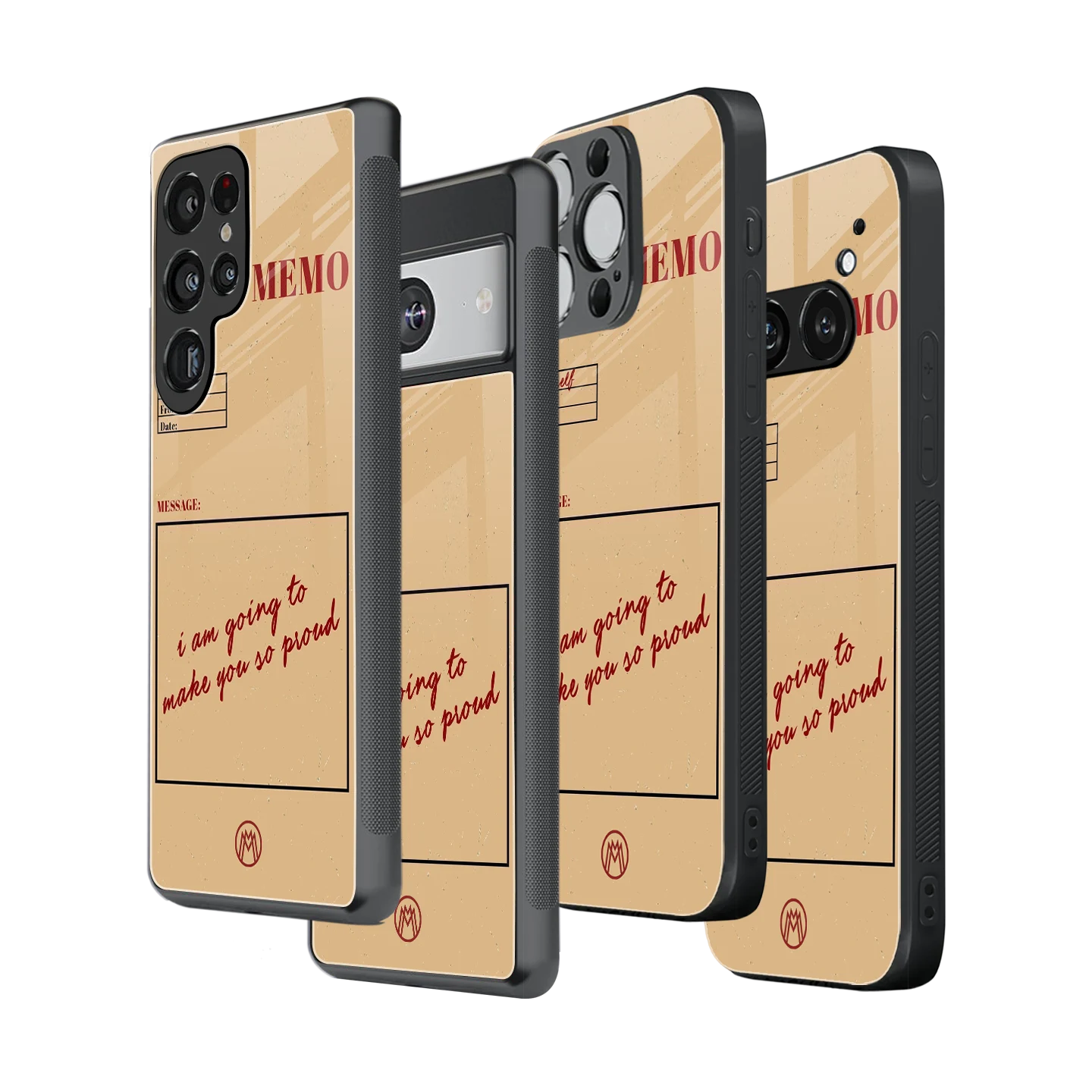 Stylish Glass Back Case for All Smartphones โ iPhone, Samsung, OnePlus, Pixel, Redmi, Oppo, Vivo, Motorola