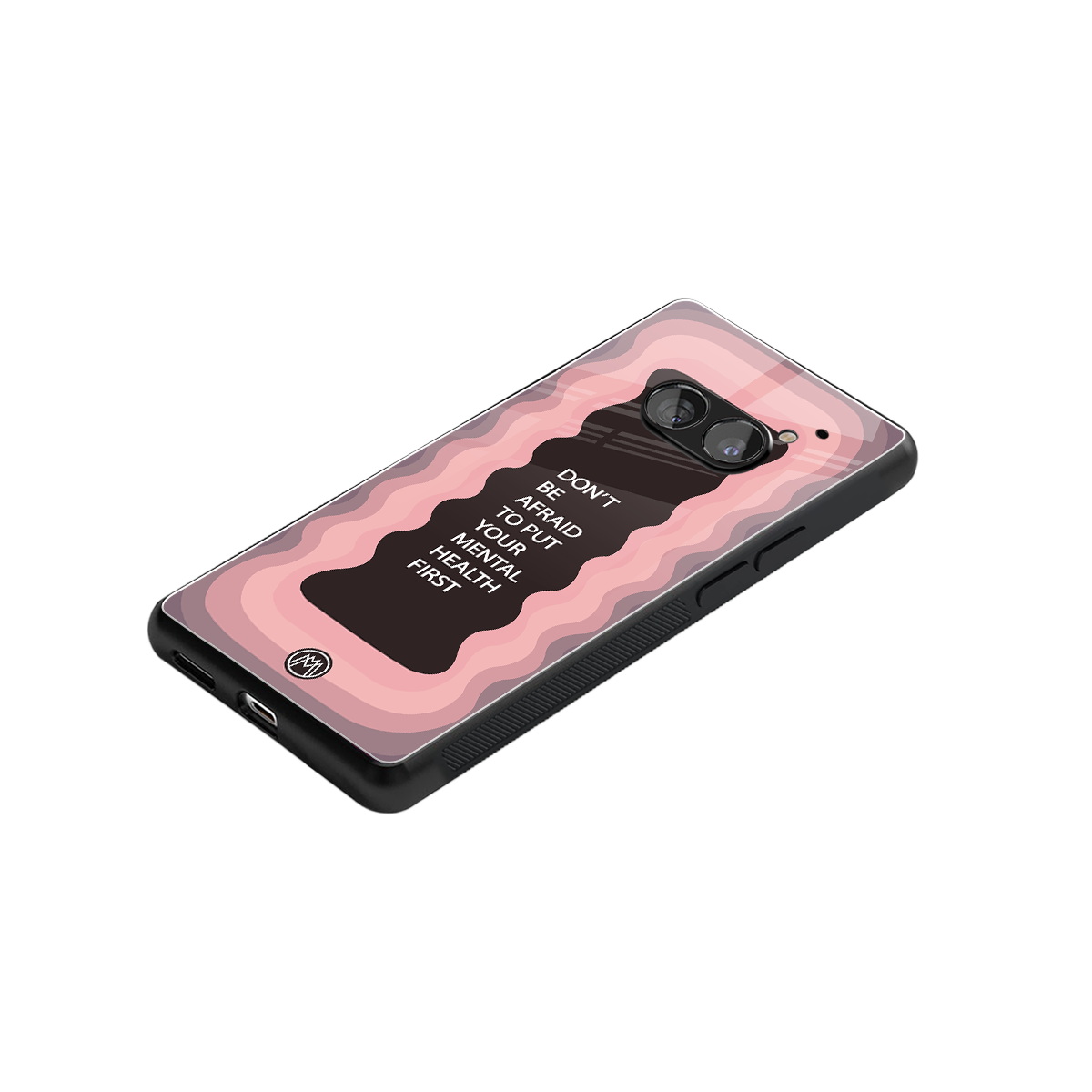 mental health first back phone cover | glass case for nothing phone 2a