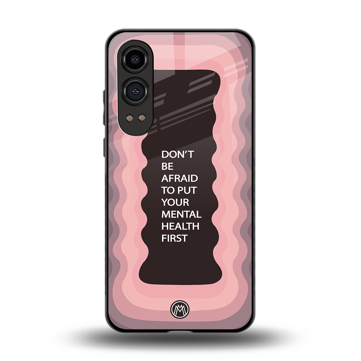 mental health first back phone cover | glass case for oneplus nord ce 4 lite
