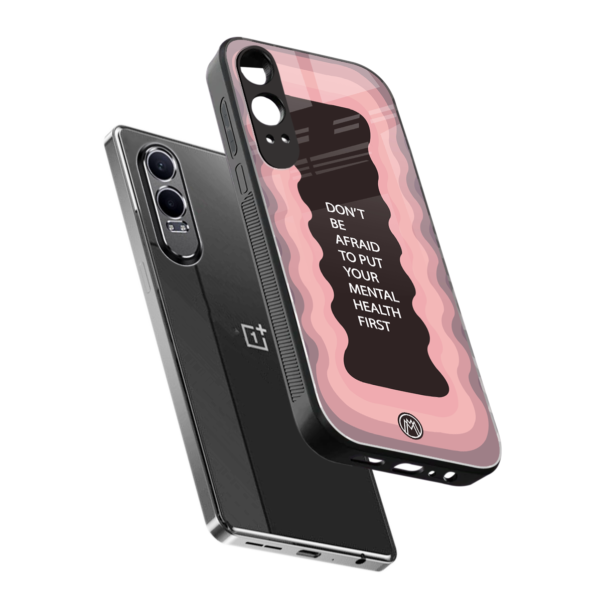 mental health first back phone cover | glass case for oneplus nord ce 4 lite