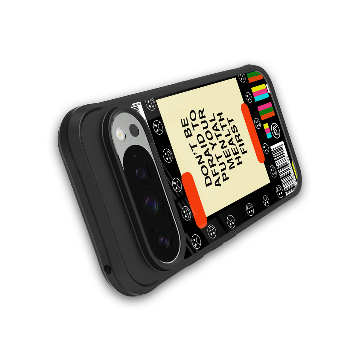 mental health back phone cover | glass case for google pixel 9 pro