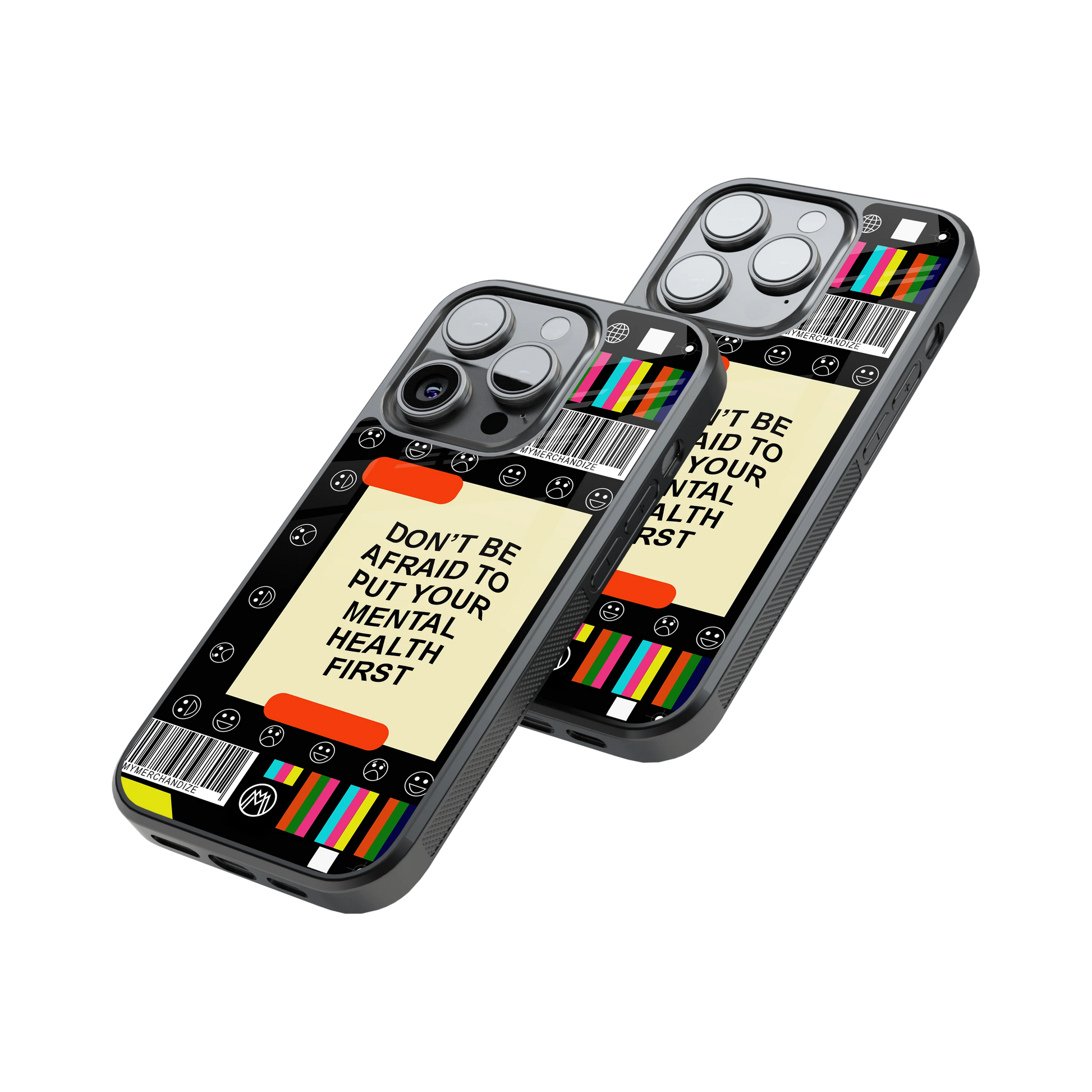 Protective Glass Back Phone Case Compatible with iPhone, Samsung, OnePlus, Pixel & More