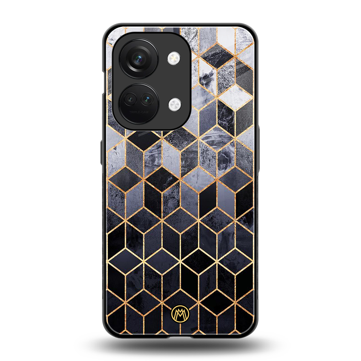 mermaid skin grey edition back phone cover | glass case for oneplus nord 3