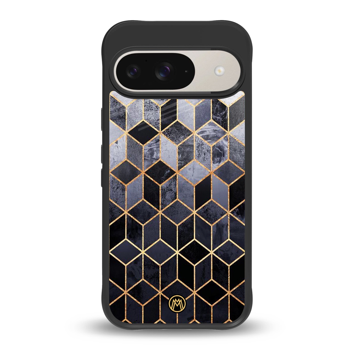 mermaid skin grey edition back phone cover | glass case for google pixel 9