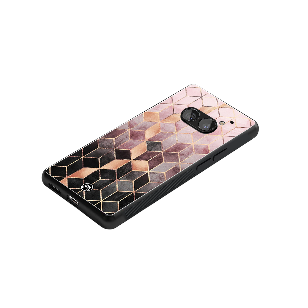 mermaid skin pink edition back phone cover | glass case for nothing phone 2a