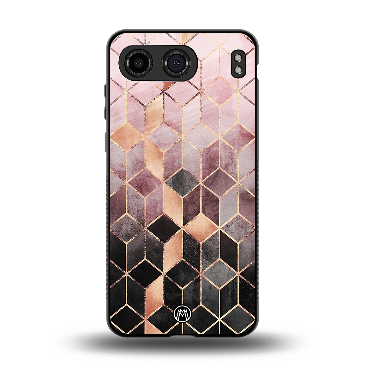 mermaid skin pink edition back phone cover | glass case for oneplus nord 4