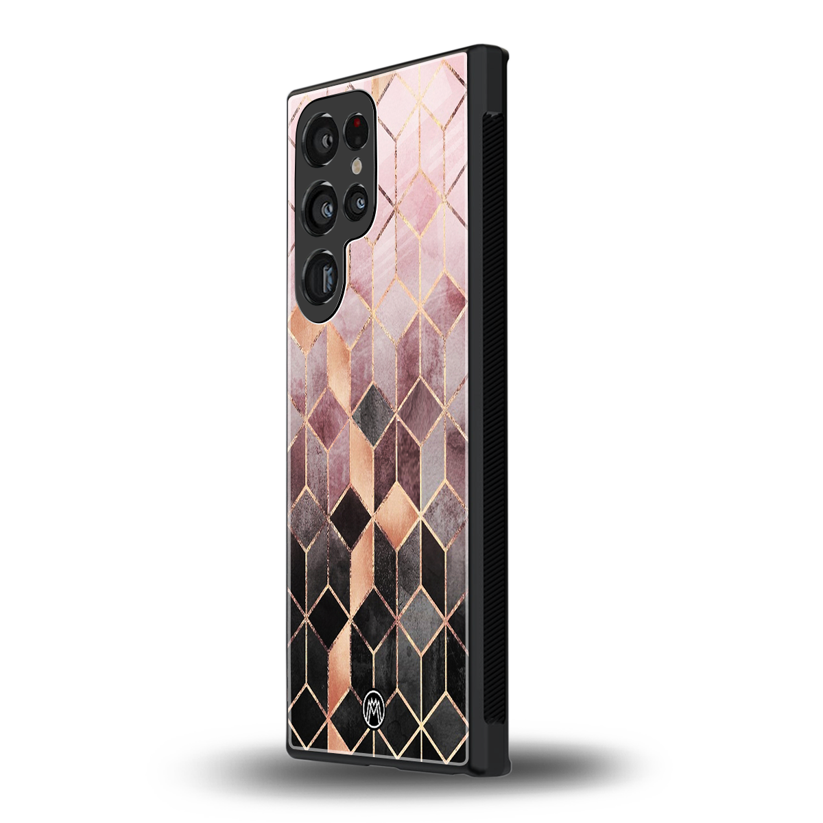 mermaid skin pink edition back phone cover | glass case for samsung galaxy s24 ultra