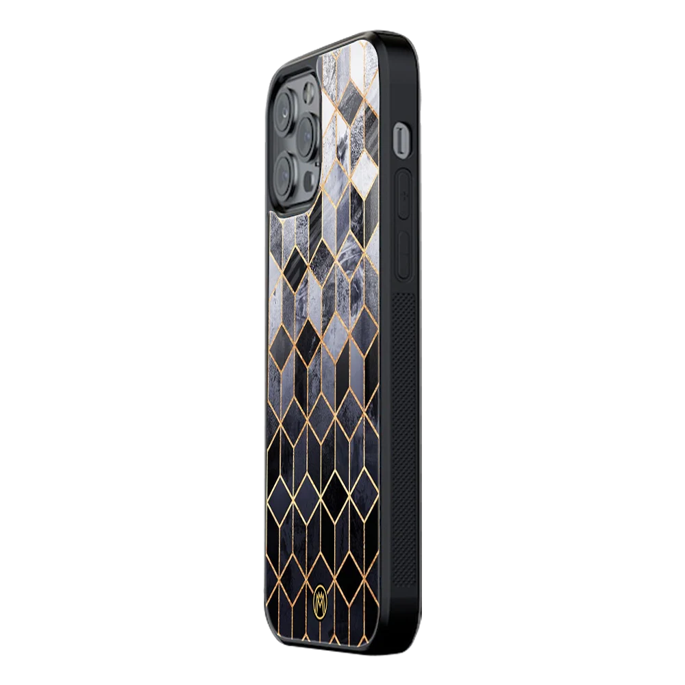Slim Glass Back Phone Case for Multiple Brands โ iPhone, Samsung, Redmi, OnePlus, Oppo, Vivo