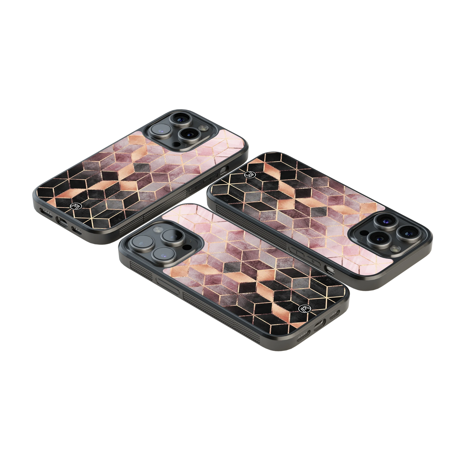 Luxury Glass Back Mobile Cover for iPhone, Samsung Galaxy, OnePlus, Pixel, Redmi & More