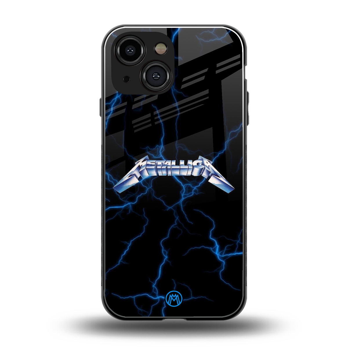 metallica back phone cover | glass case for iphone 13 mini