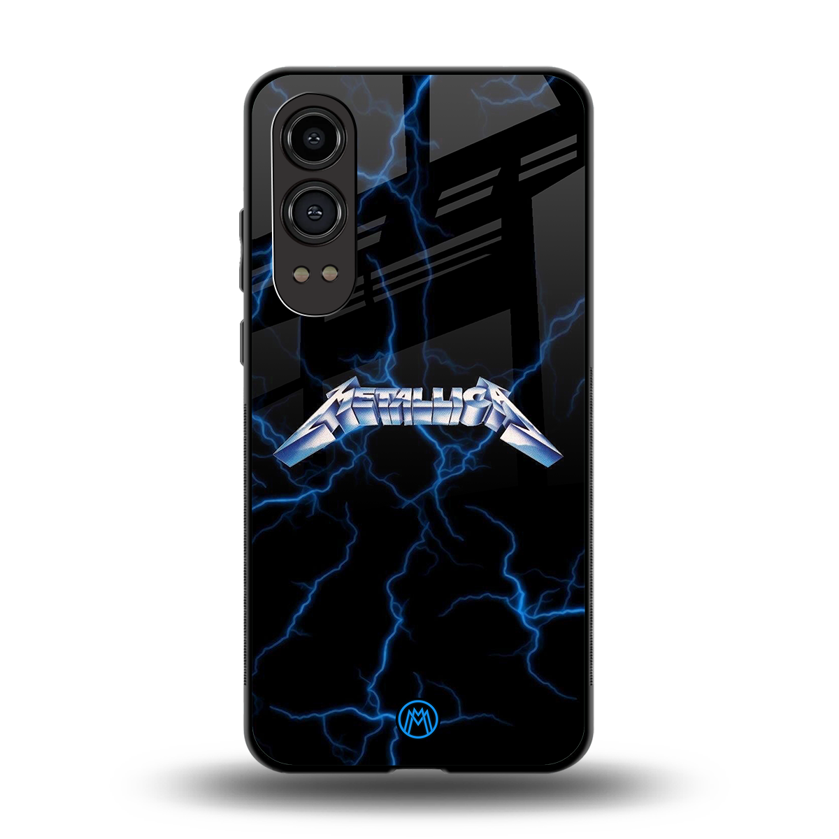 metallica back phone cover | glass case for oneplus nord ce 4 lite