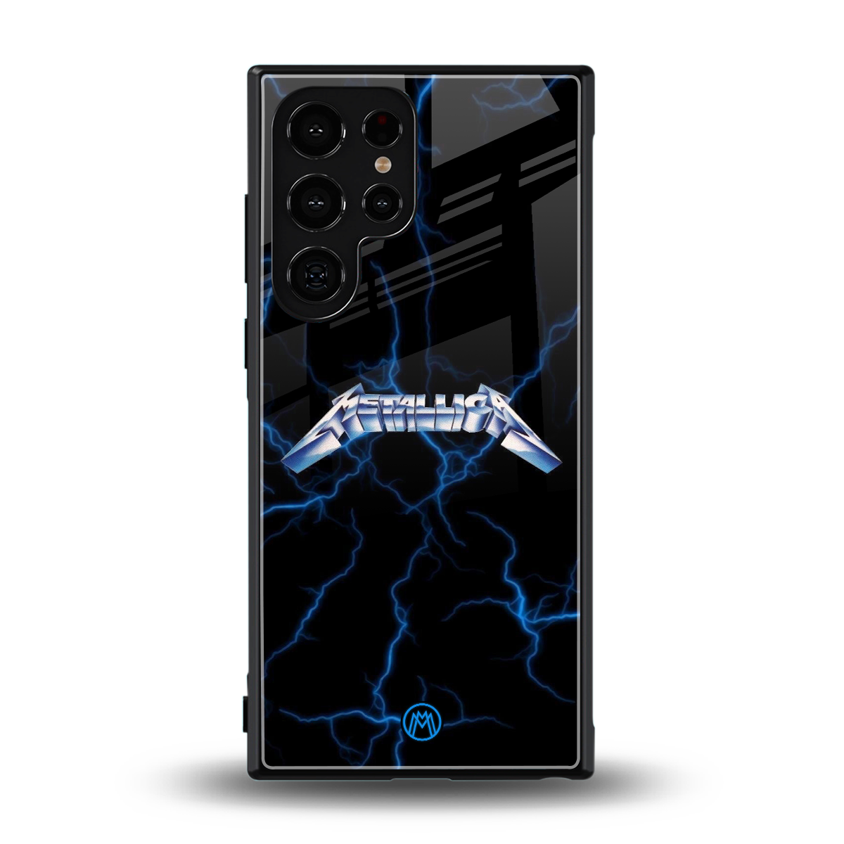 metallica back phone cover | glass case for samsung galaxy s24 ultra