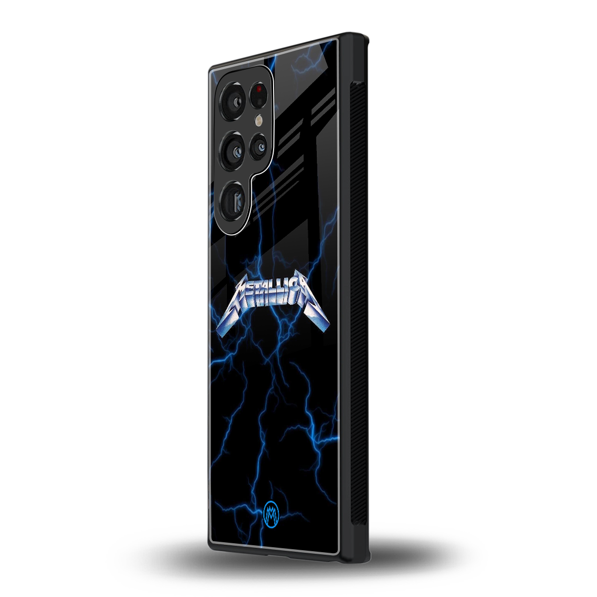 metallica back phone cover | glass case for samsung galaxy s24 ultra