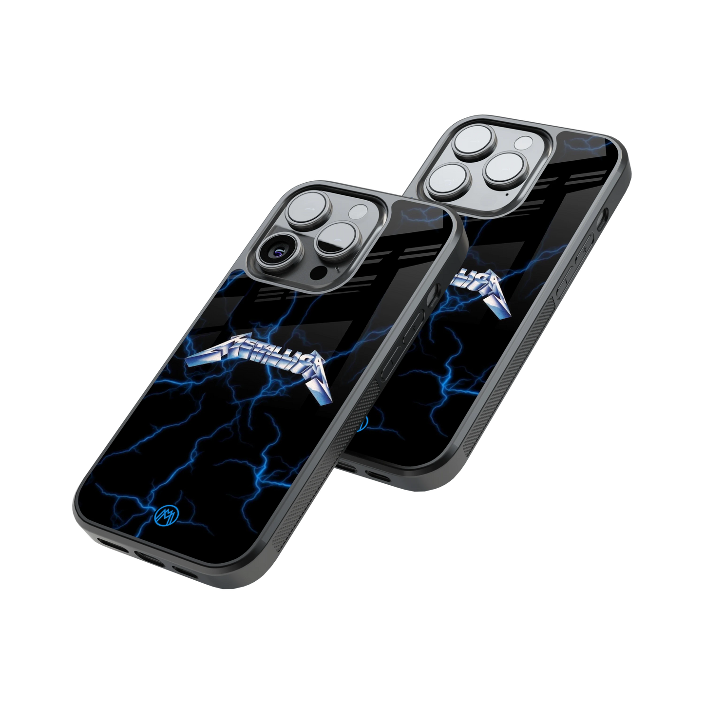 Protective Glass Back Phone Case Compatible with iPhone, Samsung, OnePlus, Pixel & More
