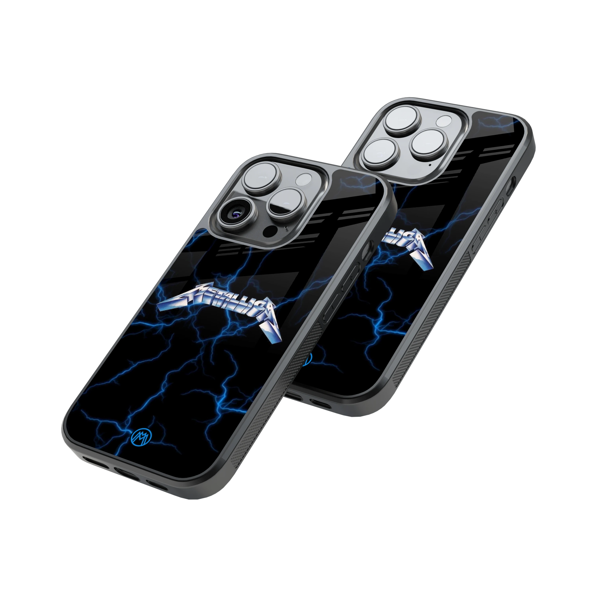 Protective Glass Back Phone Case Compatible with iPhone, Samsung, OnePlus, Pixel & More