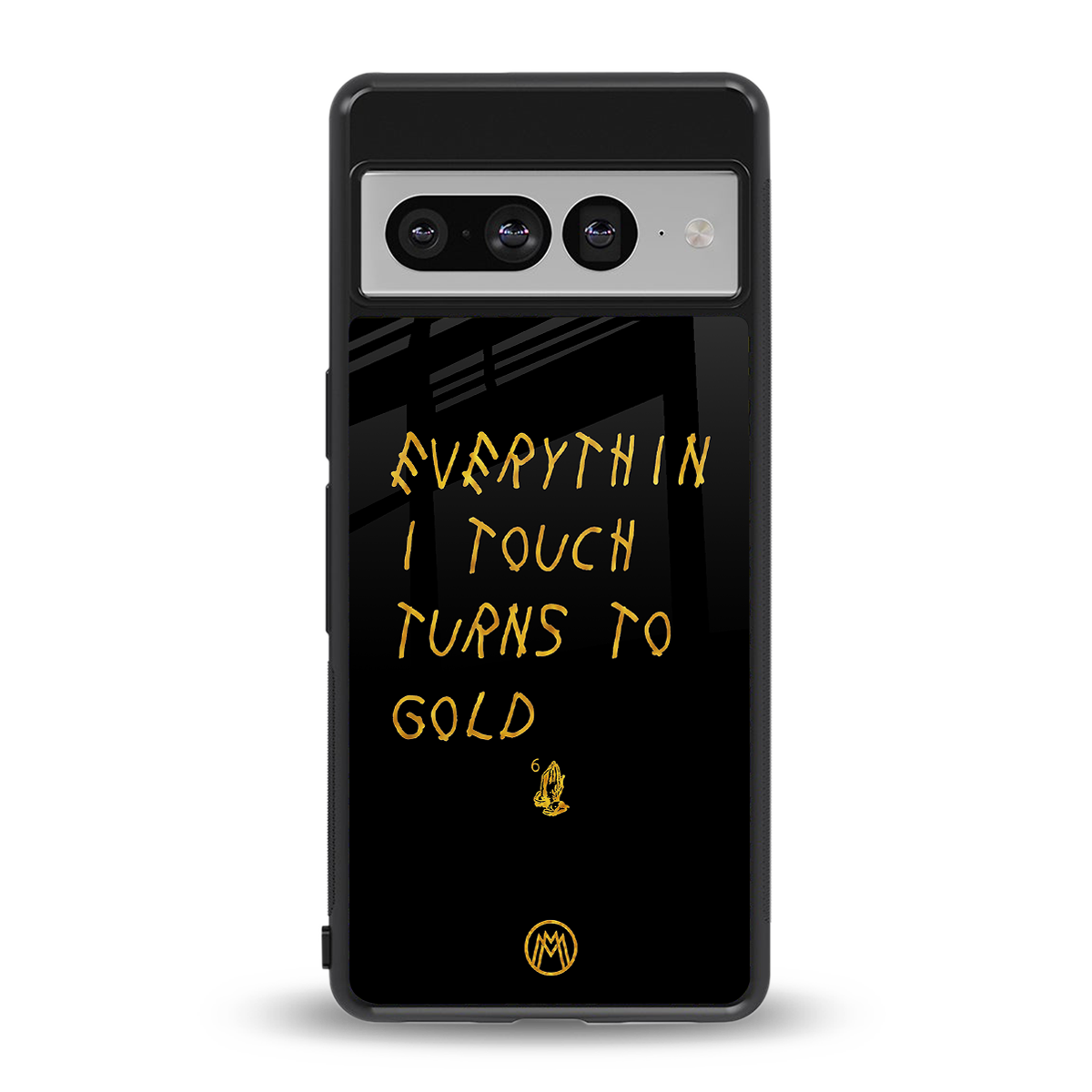 midas touch back phone cover | glass case for google pixel 7 pro