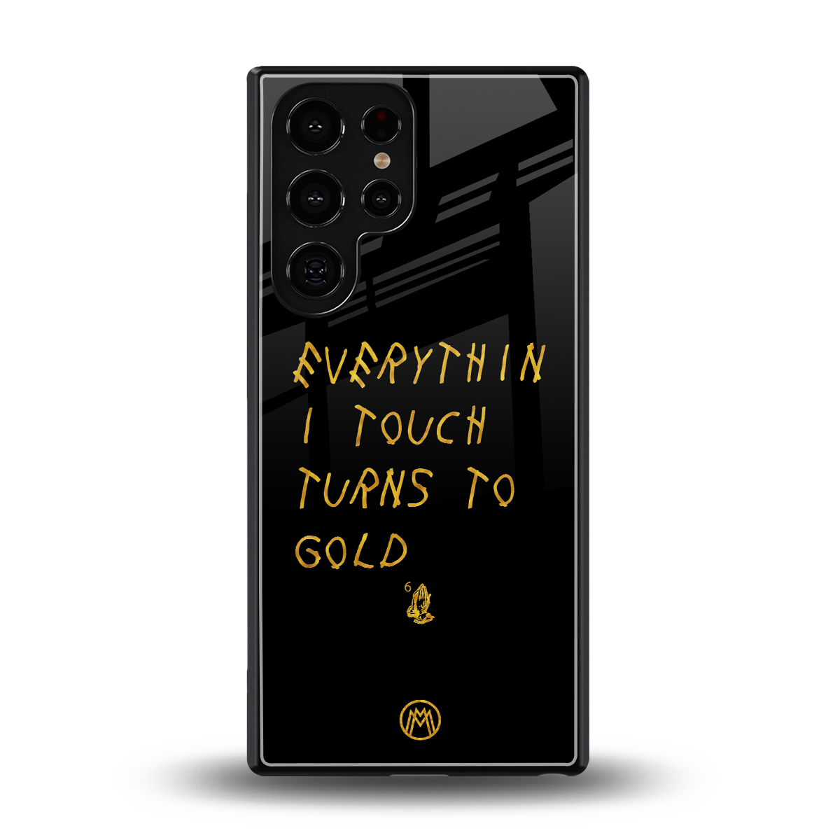 midas touch back phone cover | glass case for samsung galaxy s25 ultra
