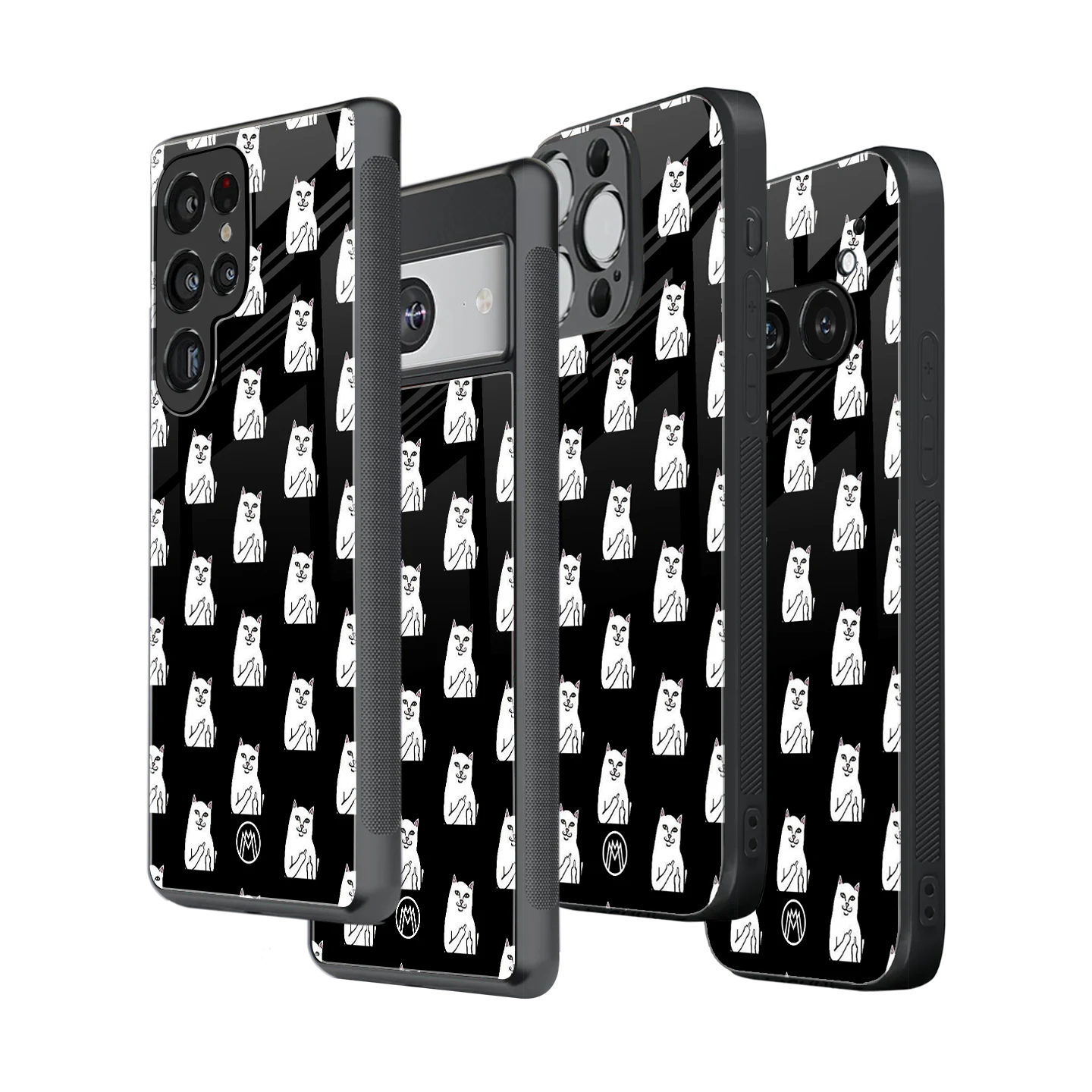 Stylish Glass Back Case for All Smartphones โ iPhone, Samsung, OnePlus, Pixel, Redmi, Oppo, Vivo, Motorola