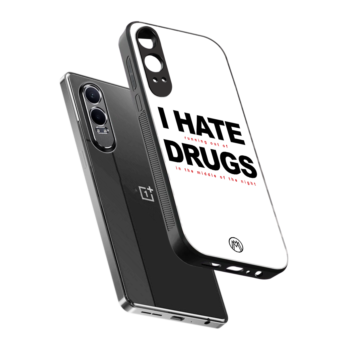 midnight panic back phone cover | glass case for oneplus nord ce 4 lite