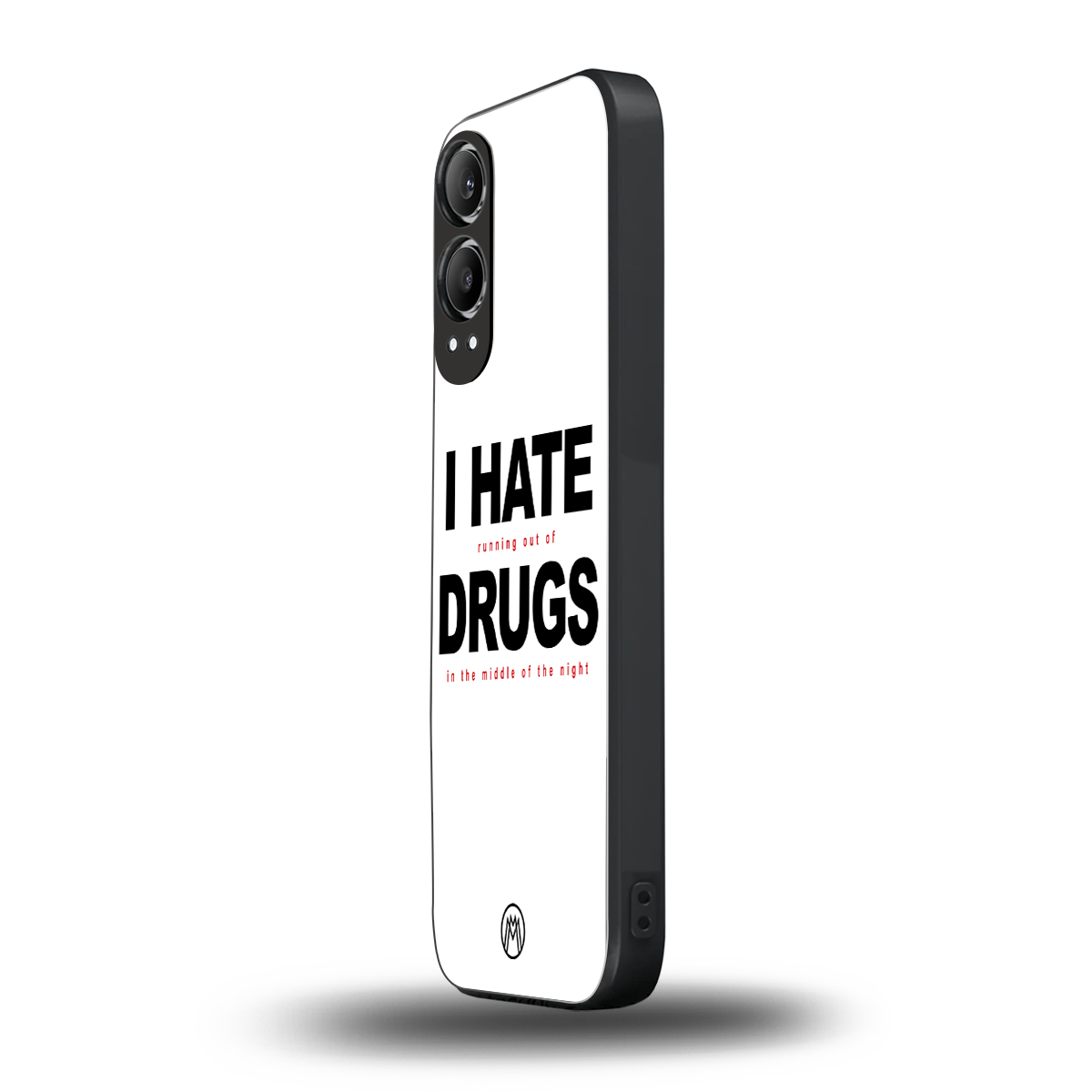 midnight panic back phone cover | glass case for oneplus nord ce 4 lite