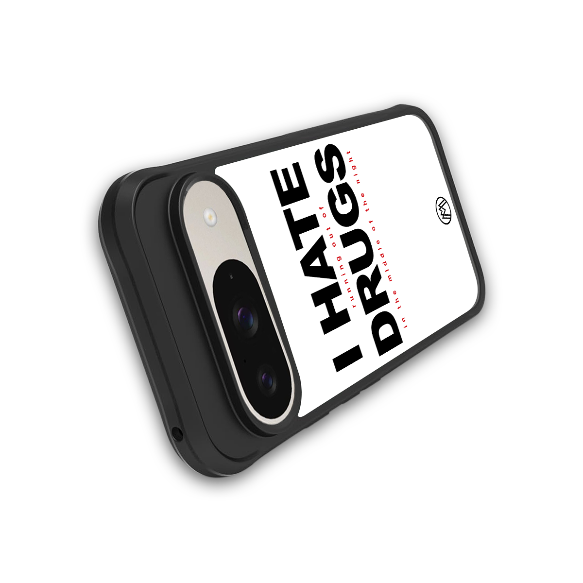 midnight panic back phone cover | glass case for google pixel 9