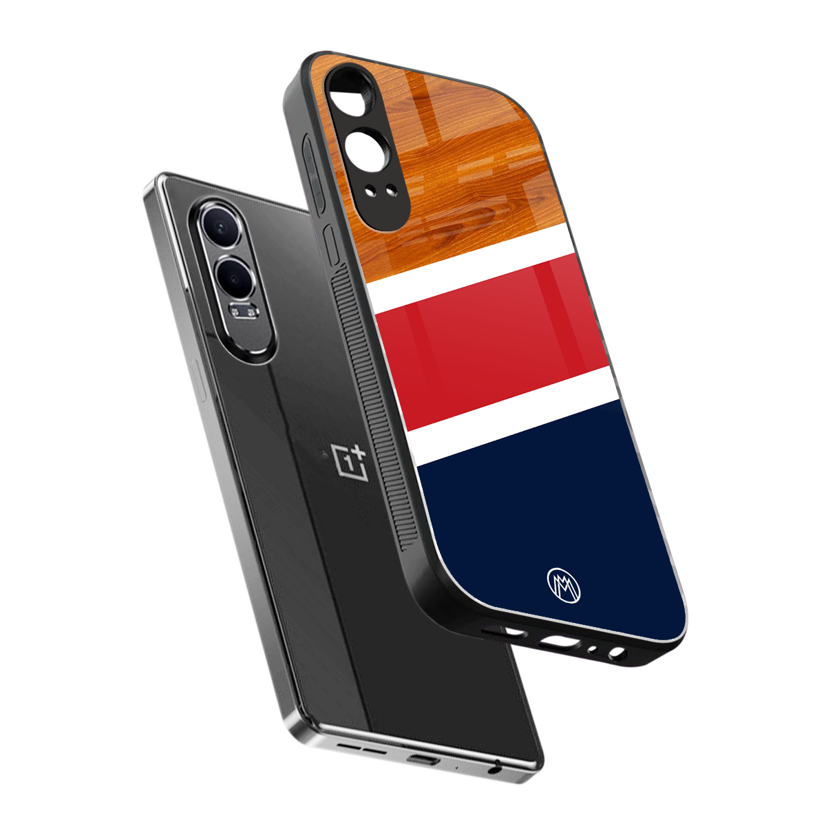 minimalistic wooden pattern back phone cover | glass case for oneplus nord ce 4 lite