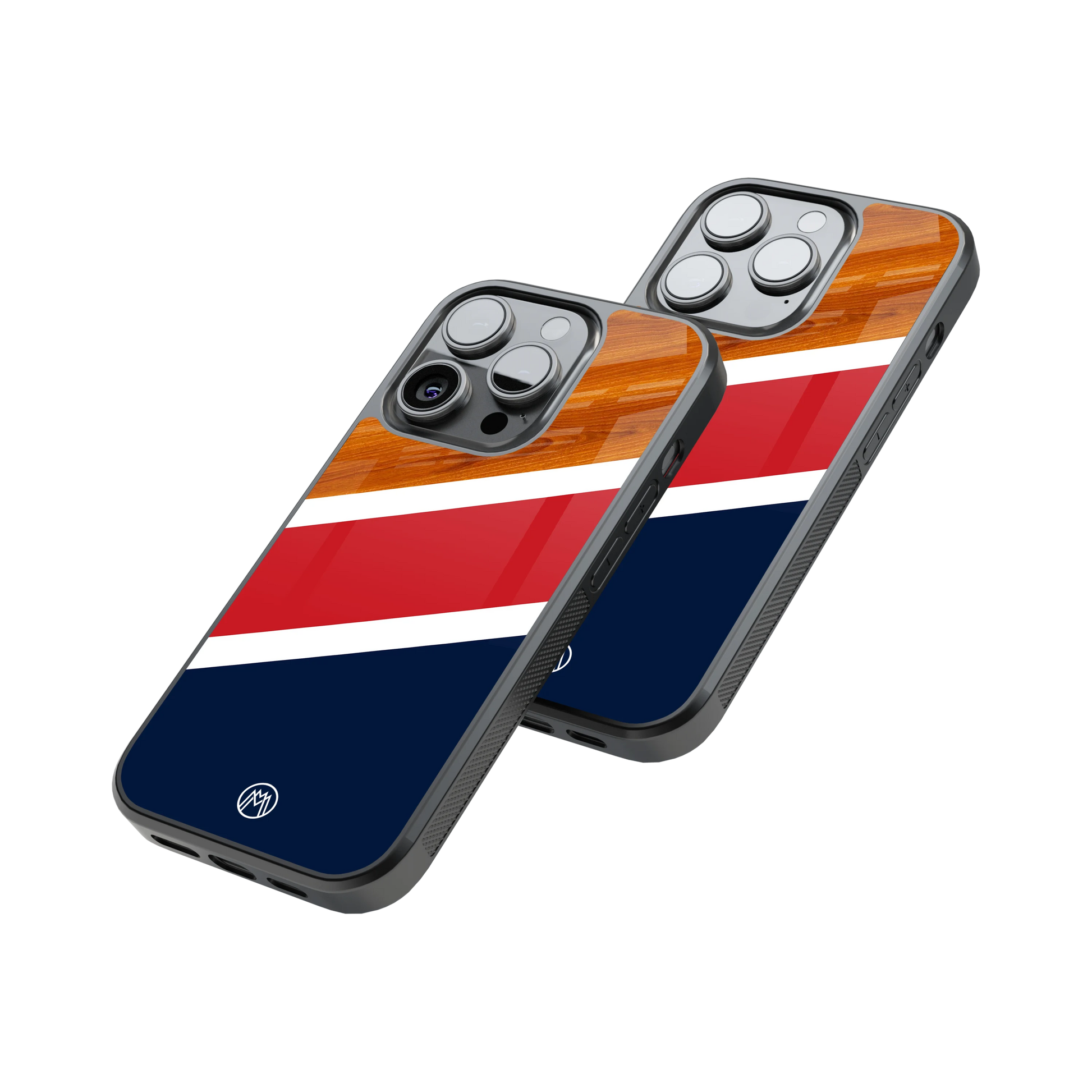 Protective Glass Back Phone Case Compatible with iPhone, Samsung, OnePlus, Pixel & More