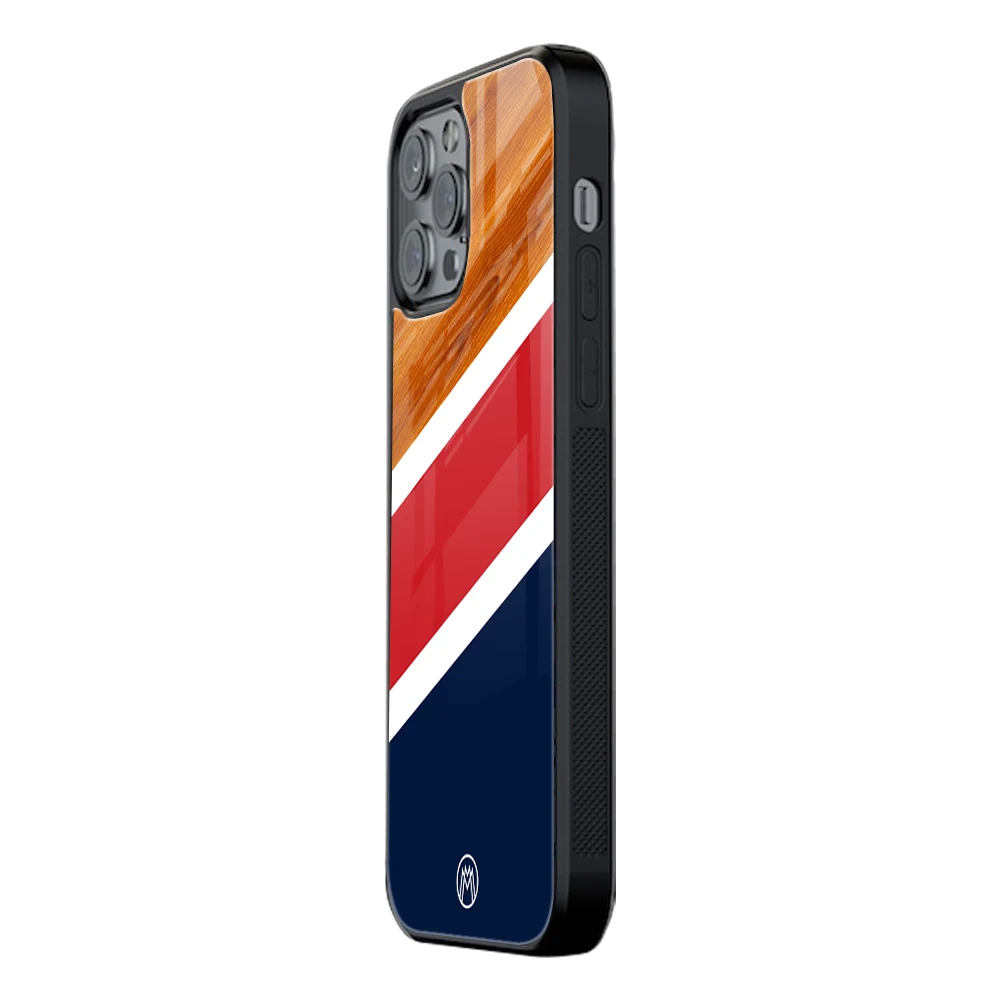 Slim Glass Back Phone Case for Multiple Brands โ iPhone, Samsung, Redmi, OnePlus, Oppo, Vivo