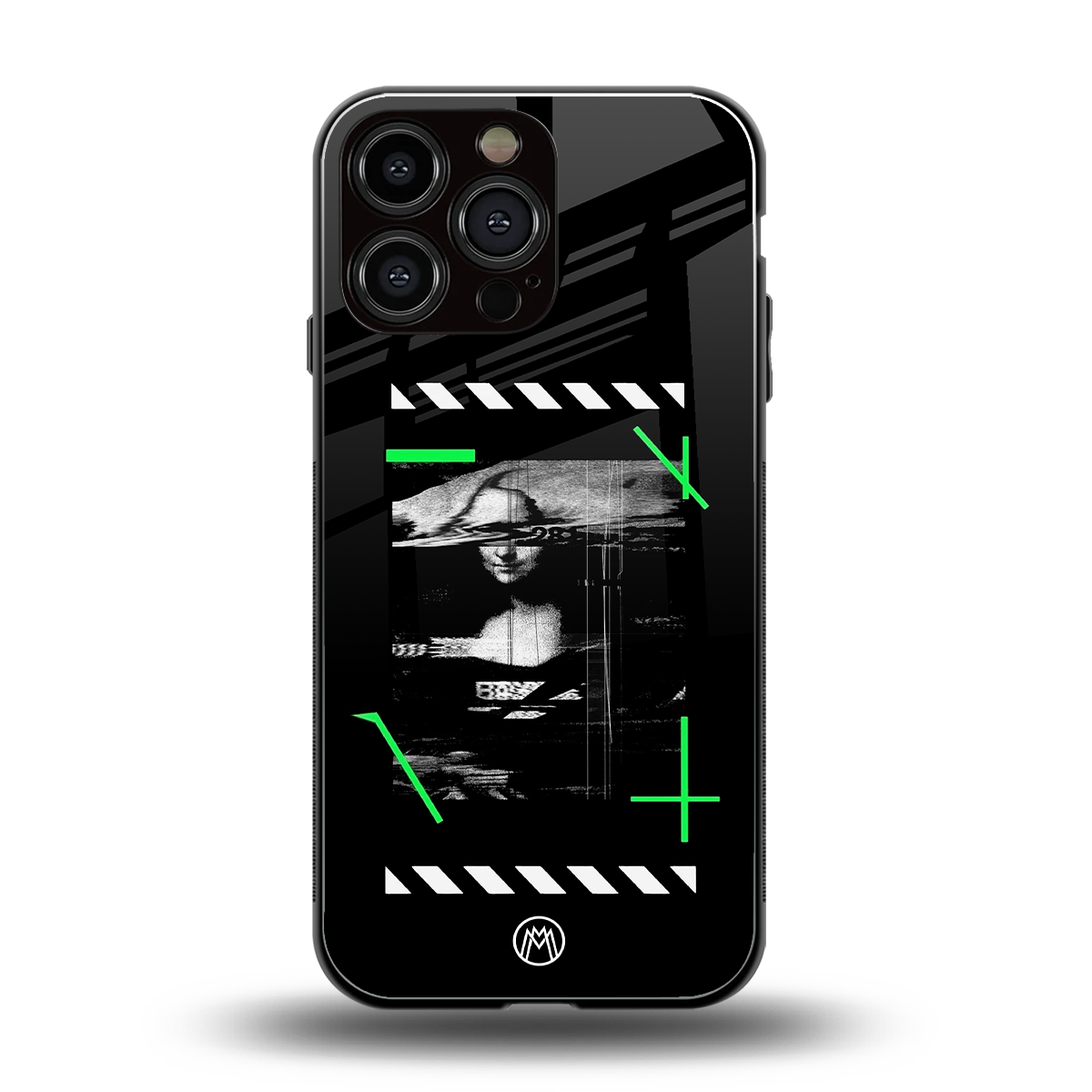 mona lisa art back phone cover | glass case for iphone 14 pro max