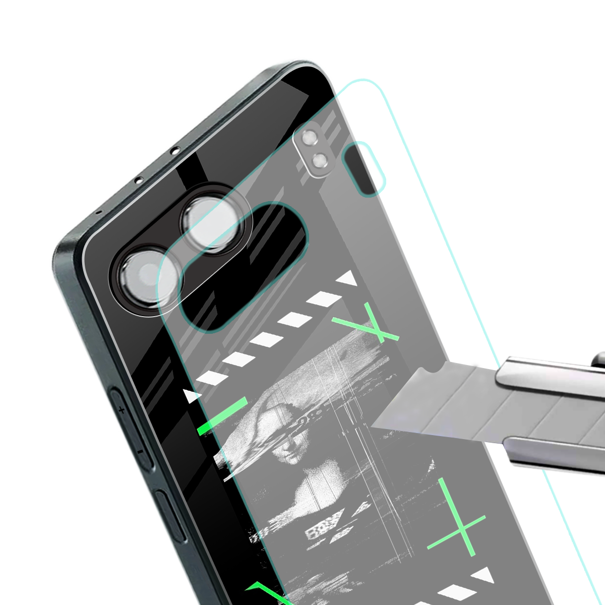 mona lisa art back phone cover | glass case for oneplus nord 4
