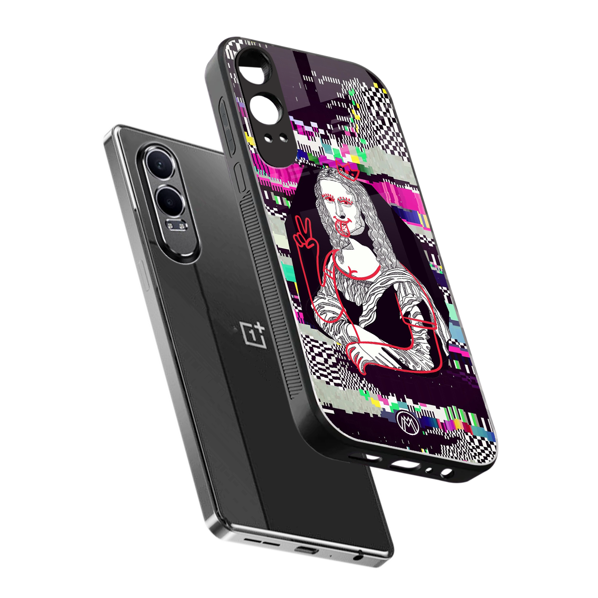 mona remix back phone cover | glass case for oneplus nord ce 4 lite