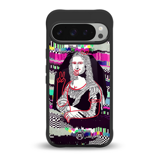 mona remix back phone cover | glass case for google pixel 9 pro