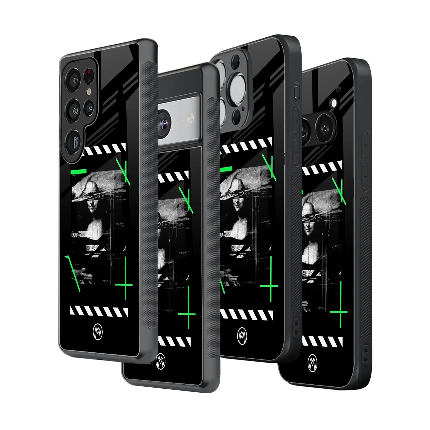 Stylish Glass Back Case for All Smartphones โ iPhone, Samsung, OnePlus, Pixel, Redmi, Oppo, Vivo, Motorola