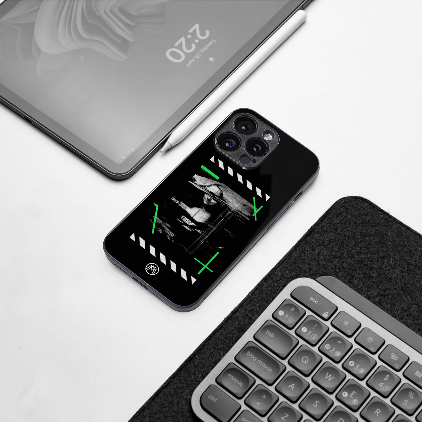 mona lisa art back phone cover | glass case for iphone 16 pro max